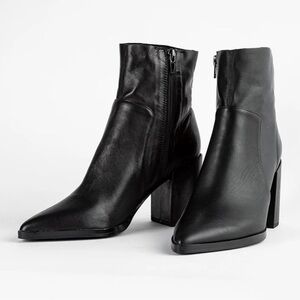 Tony Bianco Brazen Leather Ankle Booties